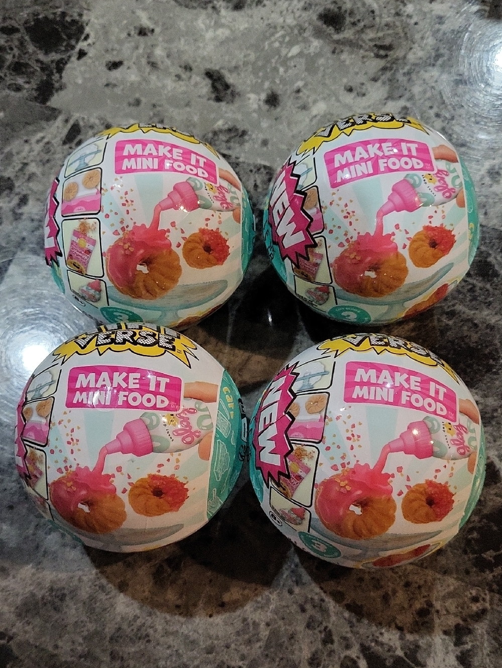 Miniverse Make It Mini Food Cafe Series 3 - Set Of 4